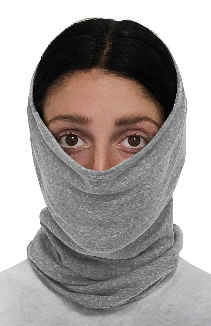 TakeCover Brand Neck Gaiter Face Mask MADE IN USA Antimicrobial Face Mask 