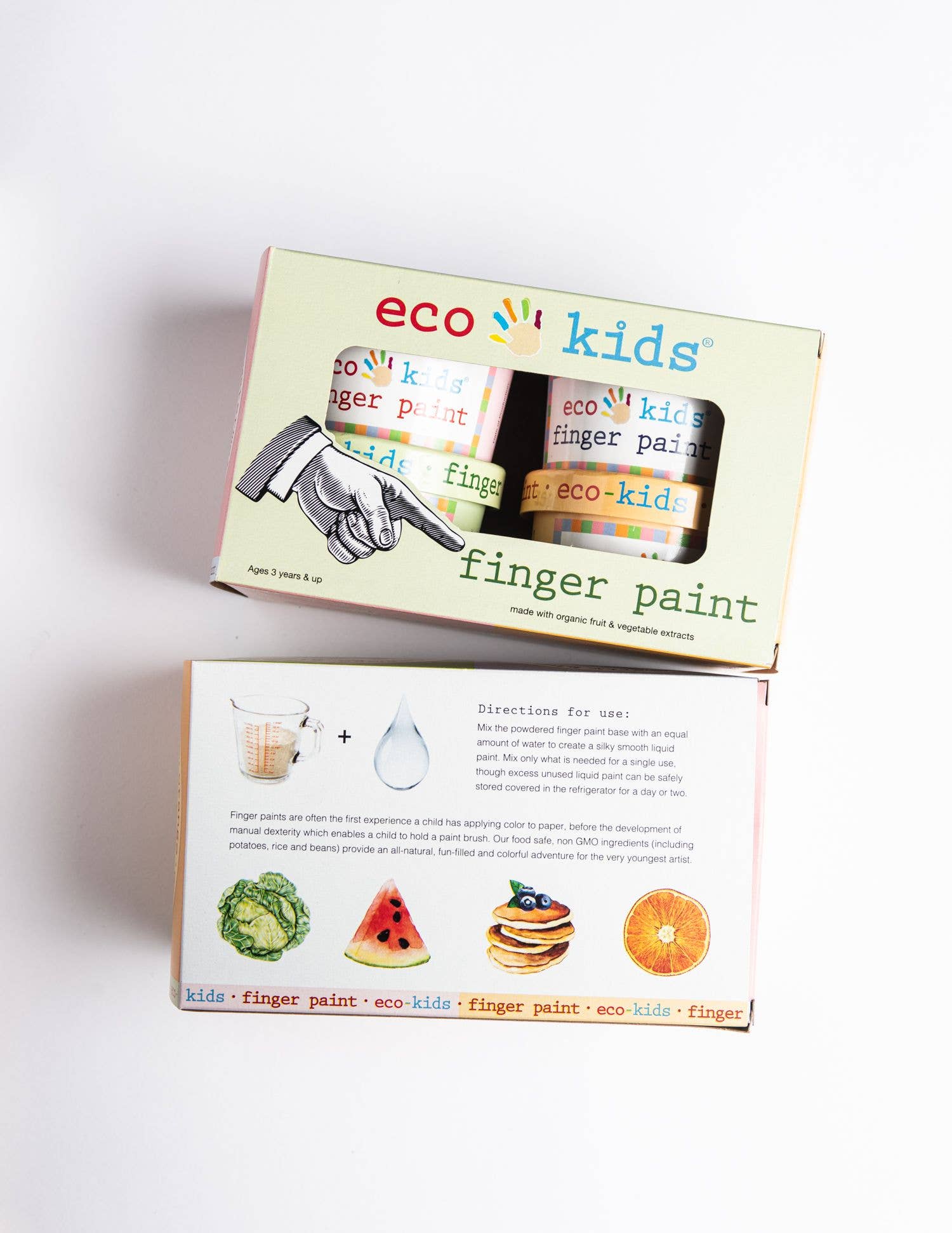Eco Kids Organic Finger Paints